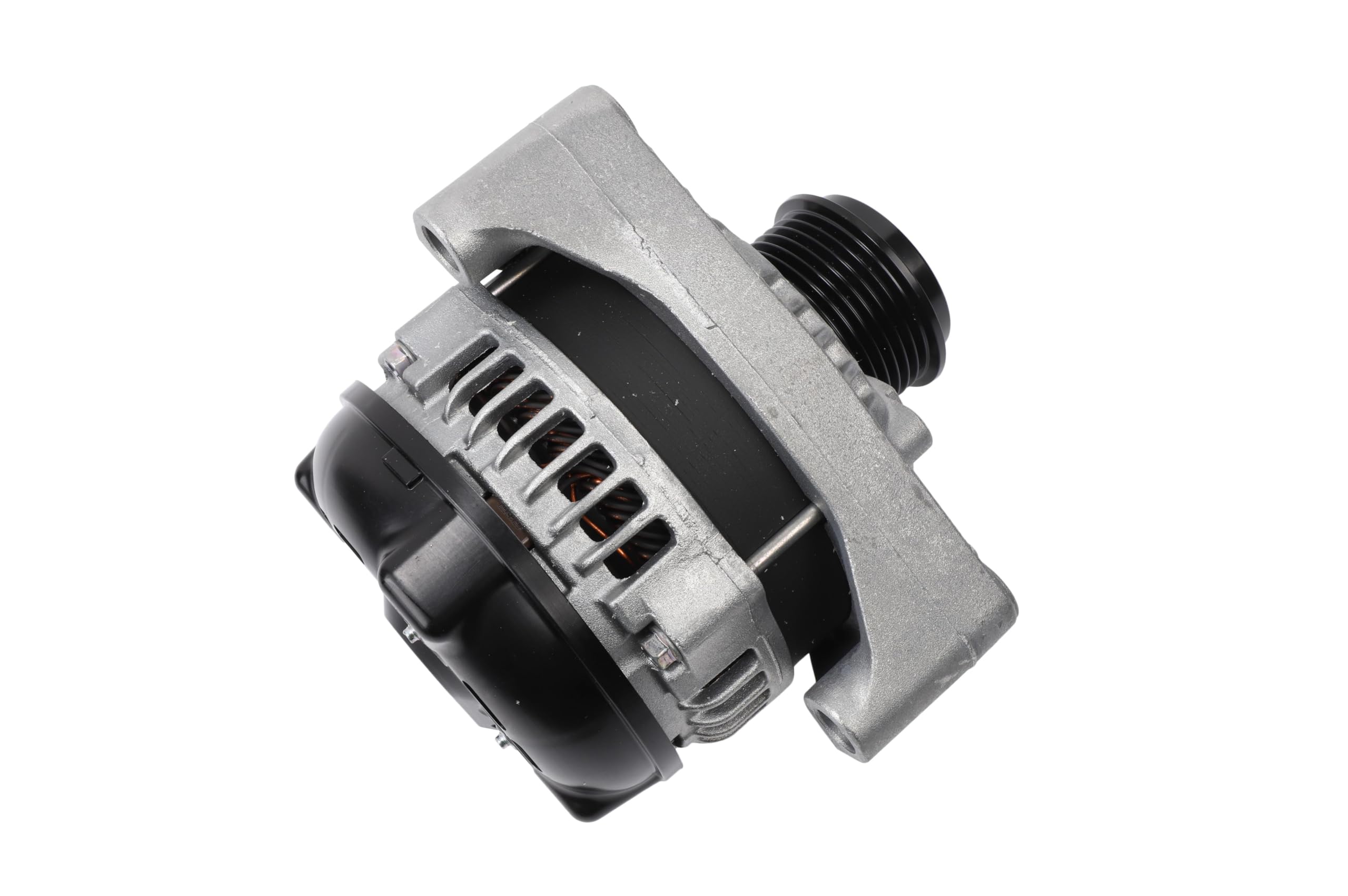 GM Genuine Parts 84143543 alternator—side view, engineered for easy GM OE fit and reliability