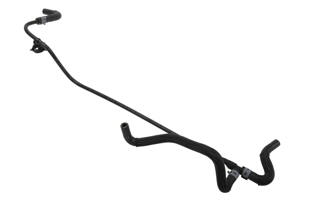 GM Genuine Parts 84390533 engine coolant bleed hose installed in a GM engine for seamless fit.