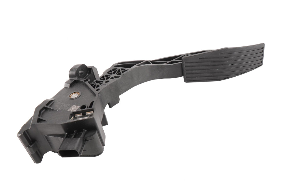 GM Genuine Parts accelerator pedal close-up showing precise engineering for reliable pedal feel.