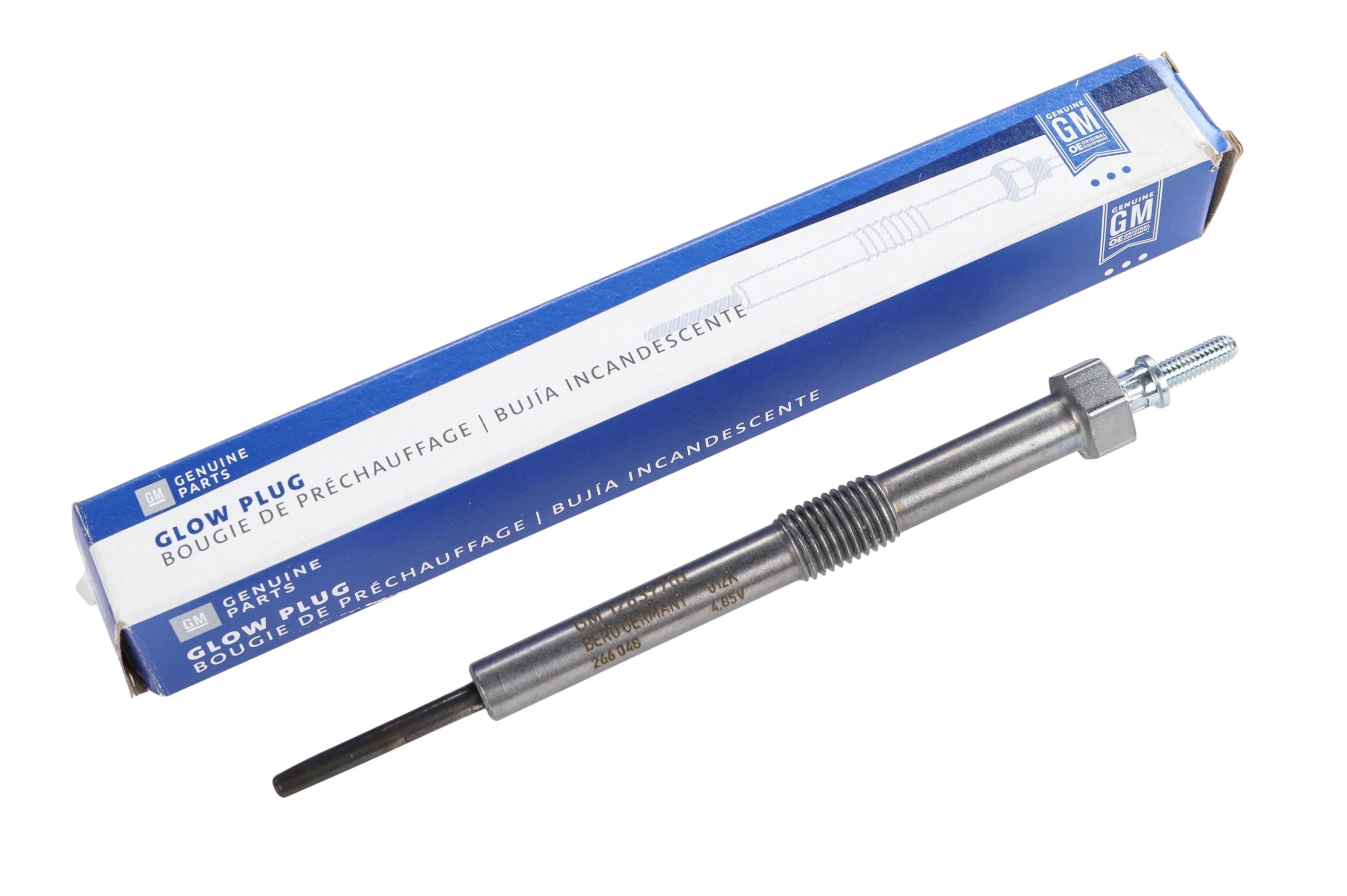 GM Genuine Parts 9G glow plug features self-regulating design to prevent overheating