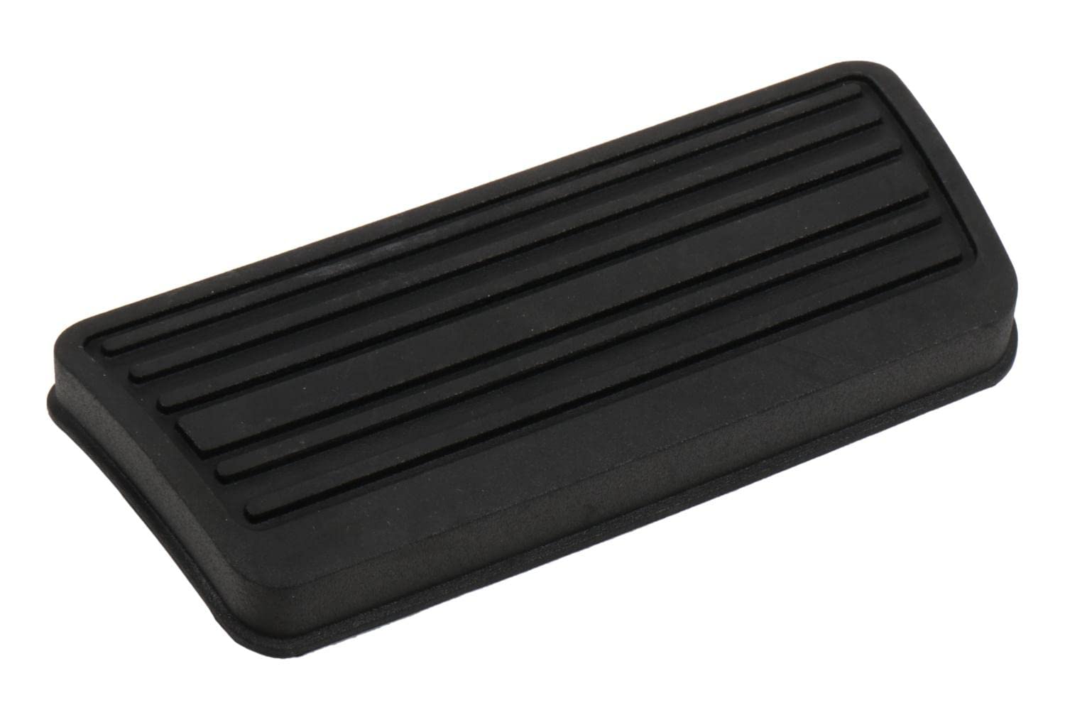 GM Genuine Parts brake pedal pad – front view, precise fit for reliable braking edge