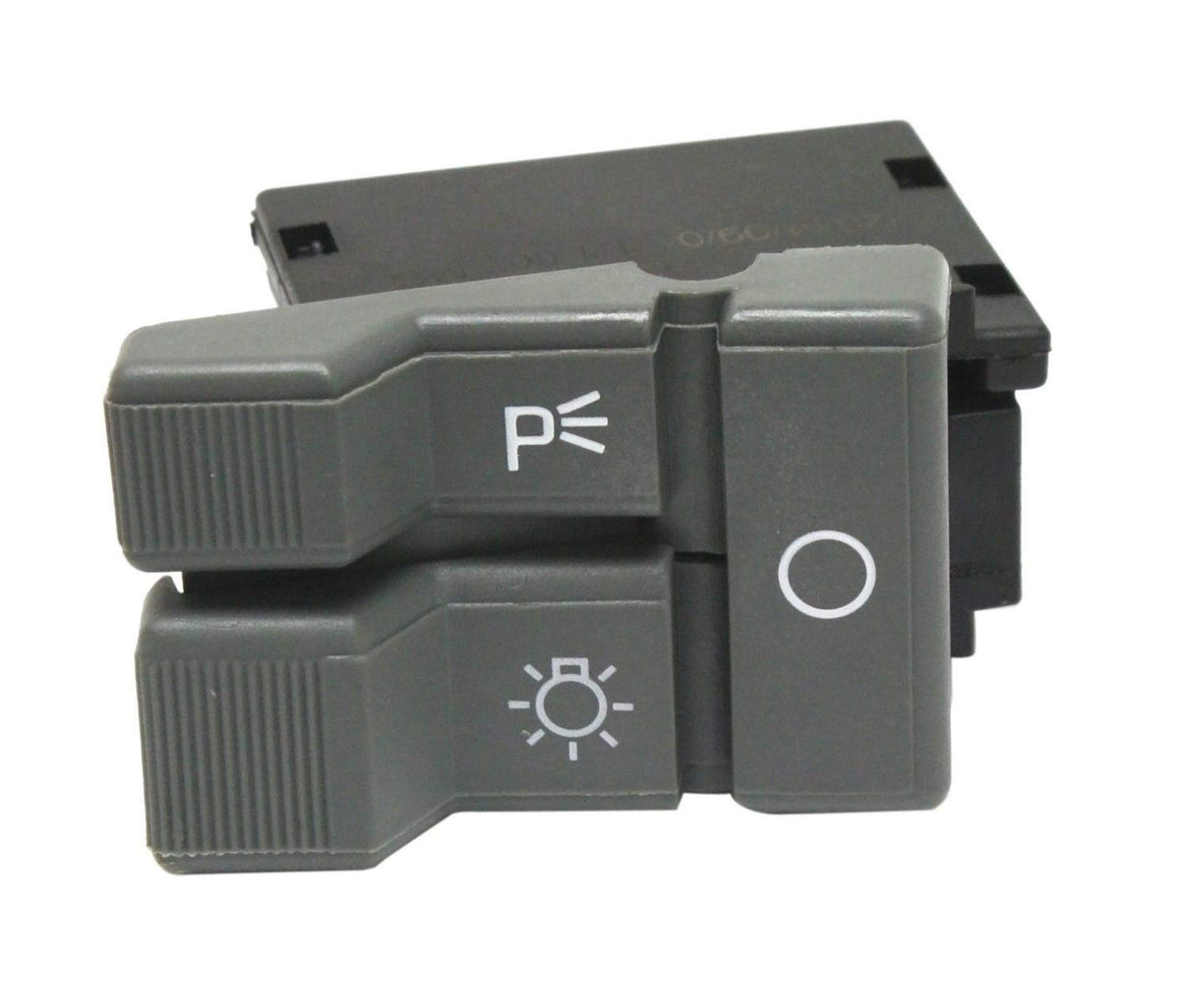 GM Genuine Parts D1561D headlamp switch shown, reliable control for parking lights and headlights
