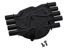 GM Genuine Parts D329A distributor cap top view showing precise fit and durable construction.