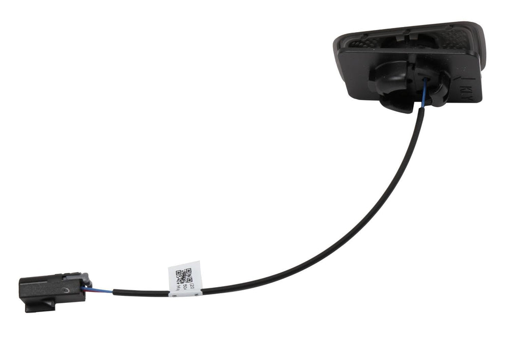 GM Genuine Parts gray mobile telephone microphone installation in progress for seamless integration