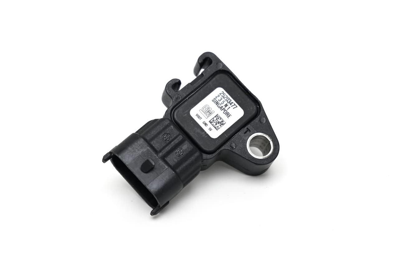 GM Genuine Parts MAP sensor front view, compact OE design for reliable engine management.