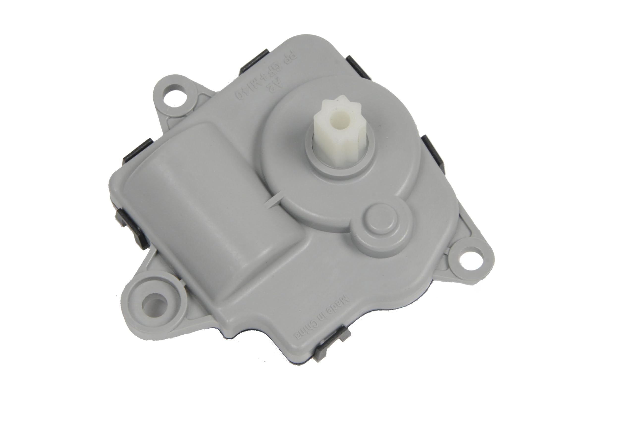 GM Genuine Parts temperature mode valve actuator assembly, front view, enabling precise HVAC door control