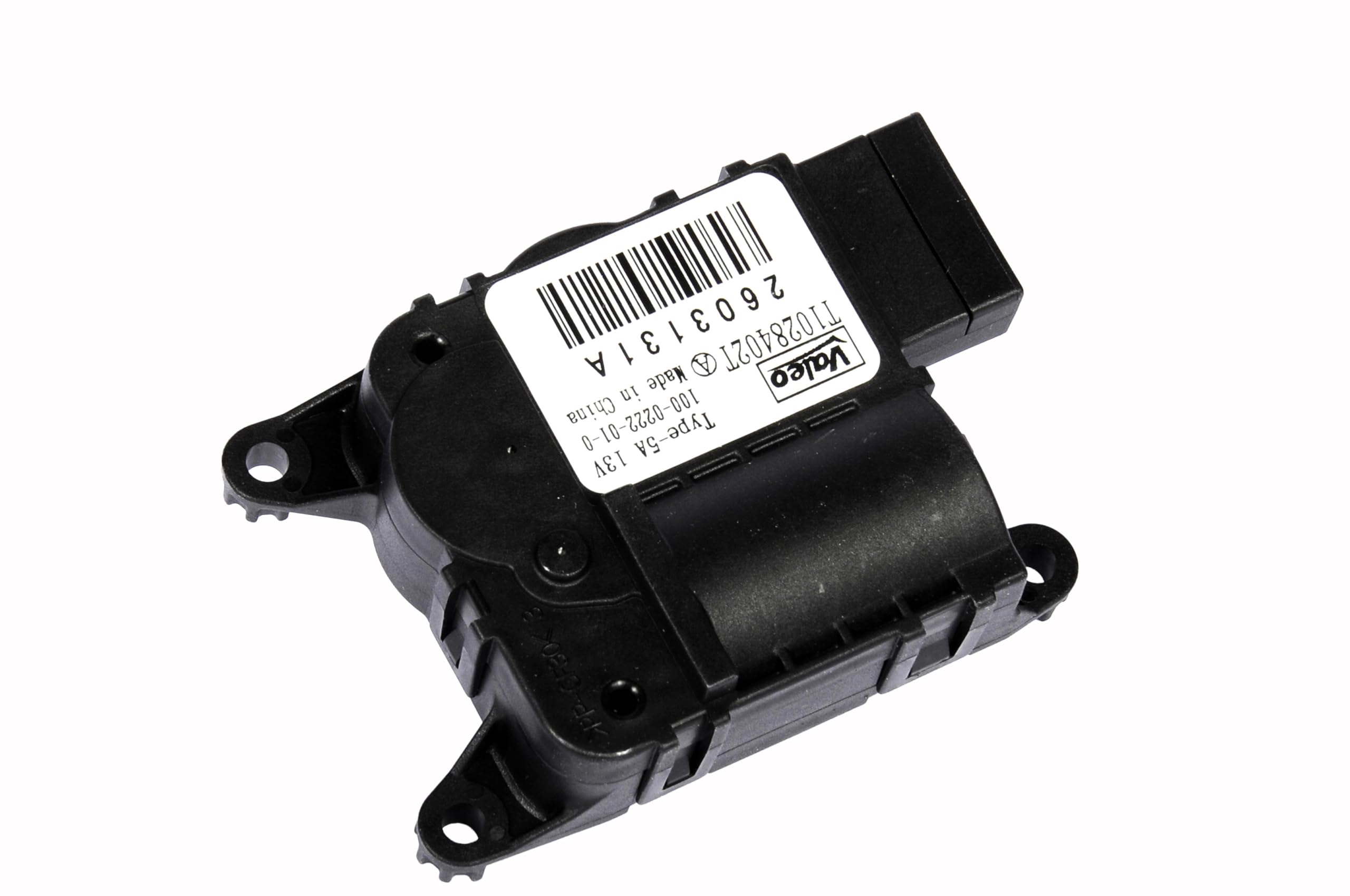 GM Genuine Parts temperature valve actuator assembly front view for reliable HVAC control compatibility.