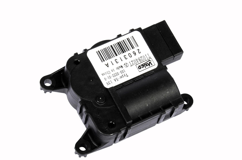GM Genuine Parts temperature valve actuator assembly front view for reliable HVAC control compatibility.