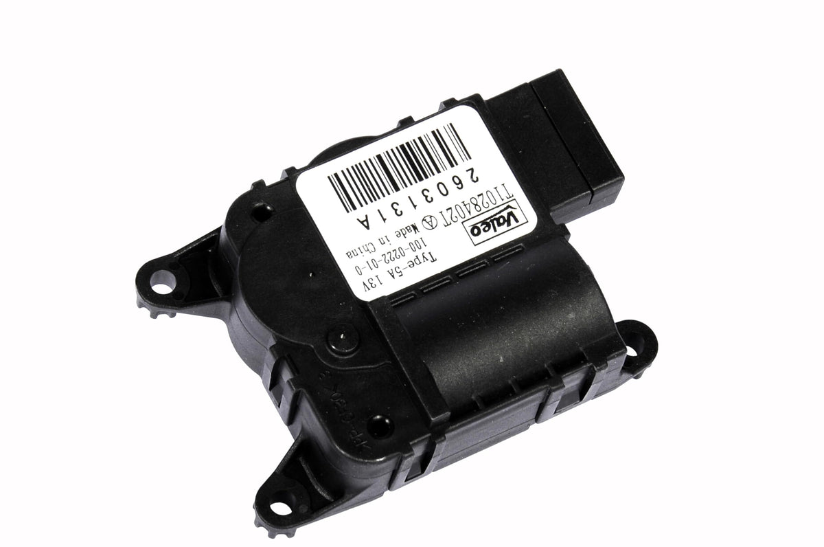 GM Genuine Parts temperature valve actuator assembly front view for reliable HVAC control compatibility.