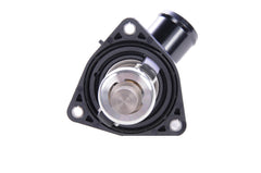 GM Genuine Parts thermostat housing closeup showing durable GM OE quality.