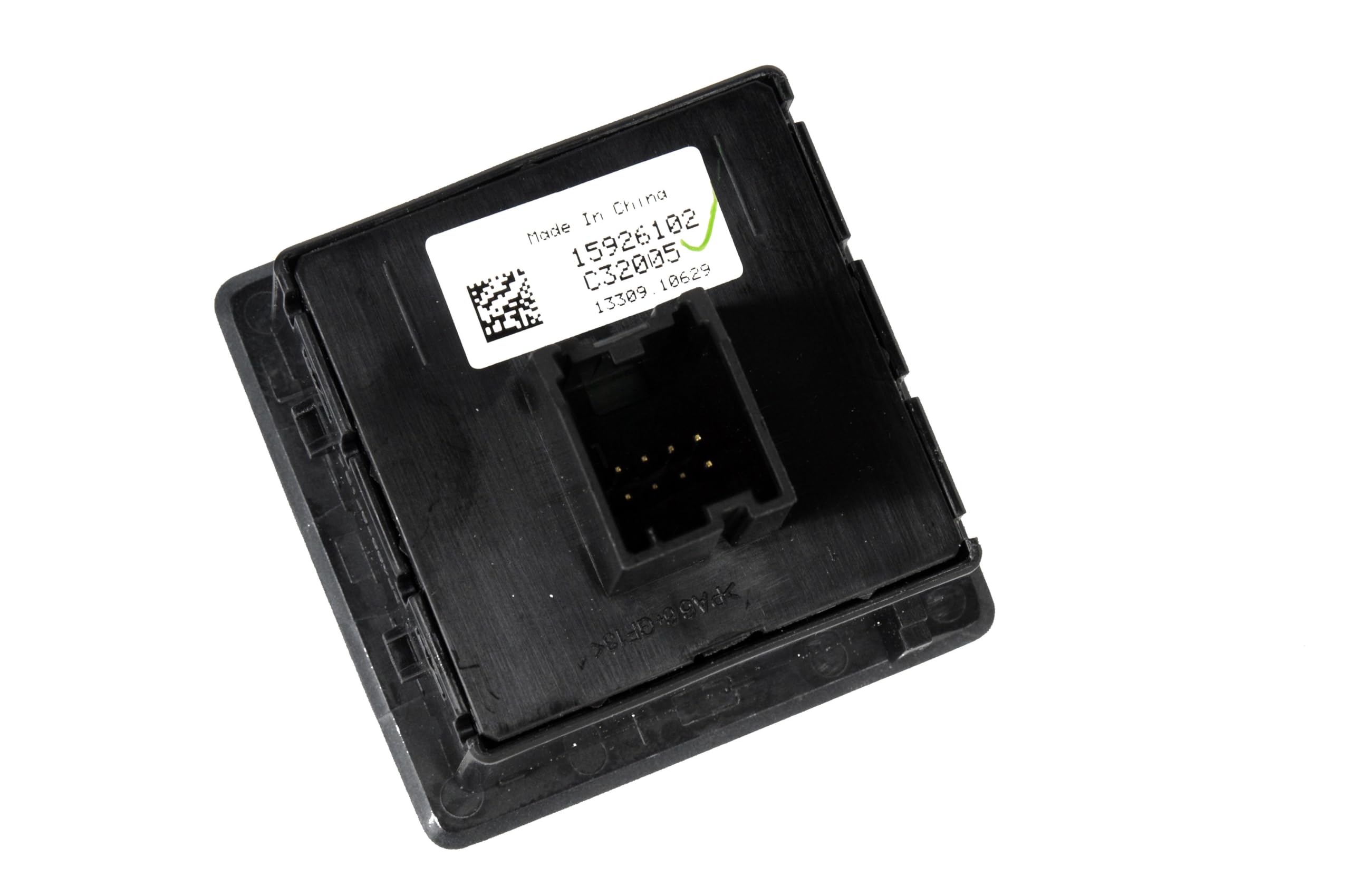 GM Genuine Parts 15926102 switch assembly on display highlighting reliable trailer braking performance.