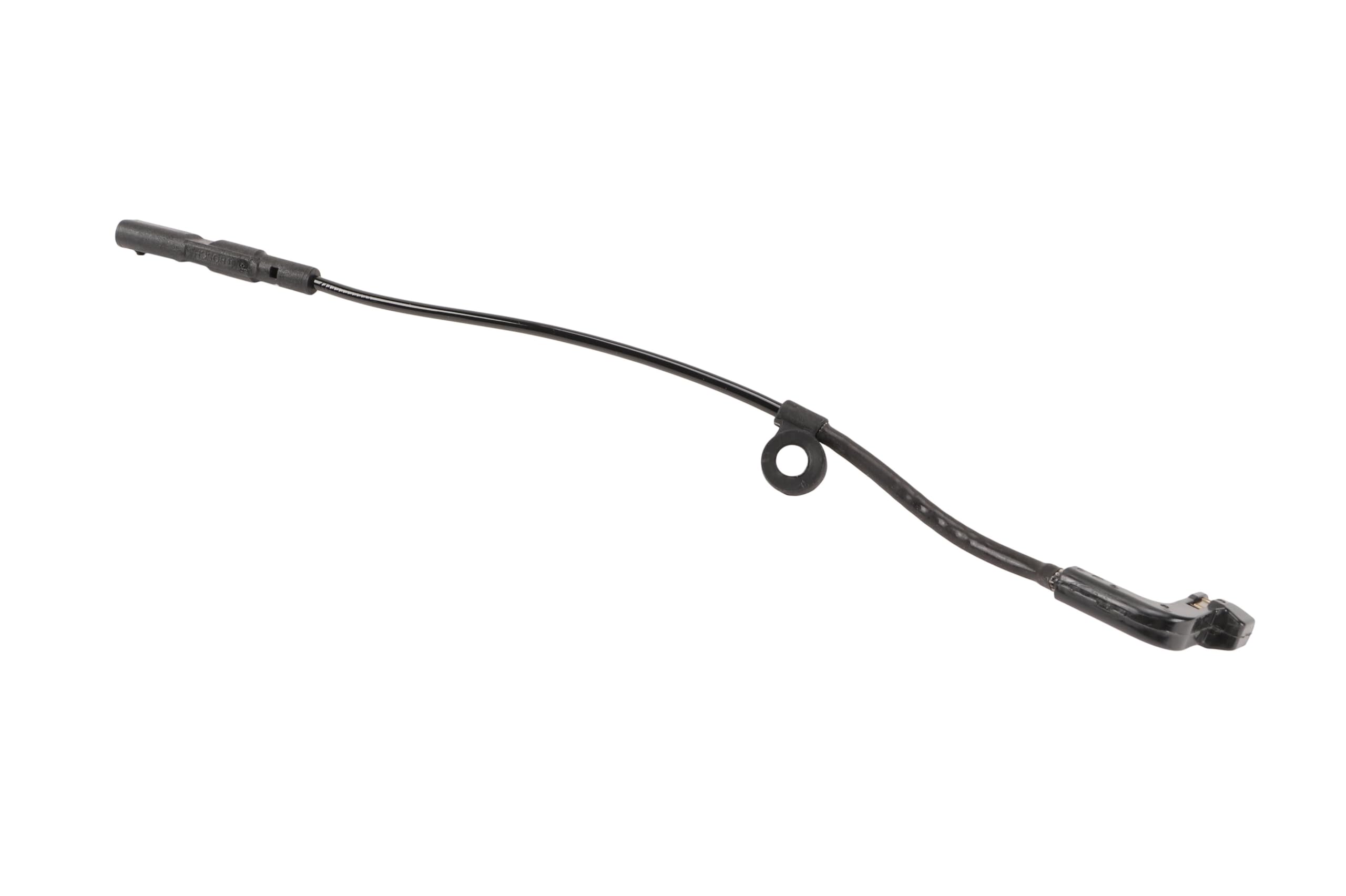GM Genuine Parts wear sensor close-up with connector, highlighting OEM compatibility and installation readiness.