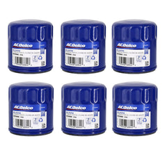 ACDelco PF48 oil filter front view for GM engines, OEM-grade filtration.