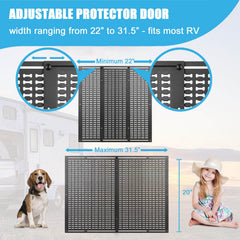 GMINCO durable aluminum alloy frame stands up to paws and daily use.