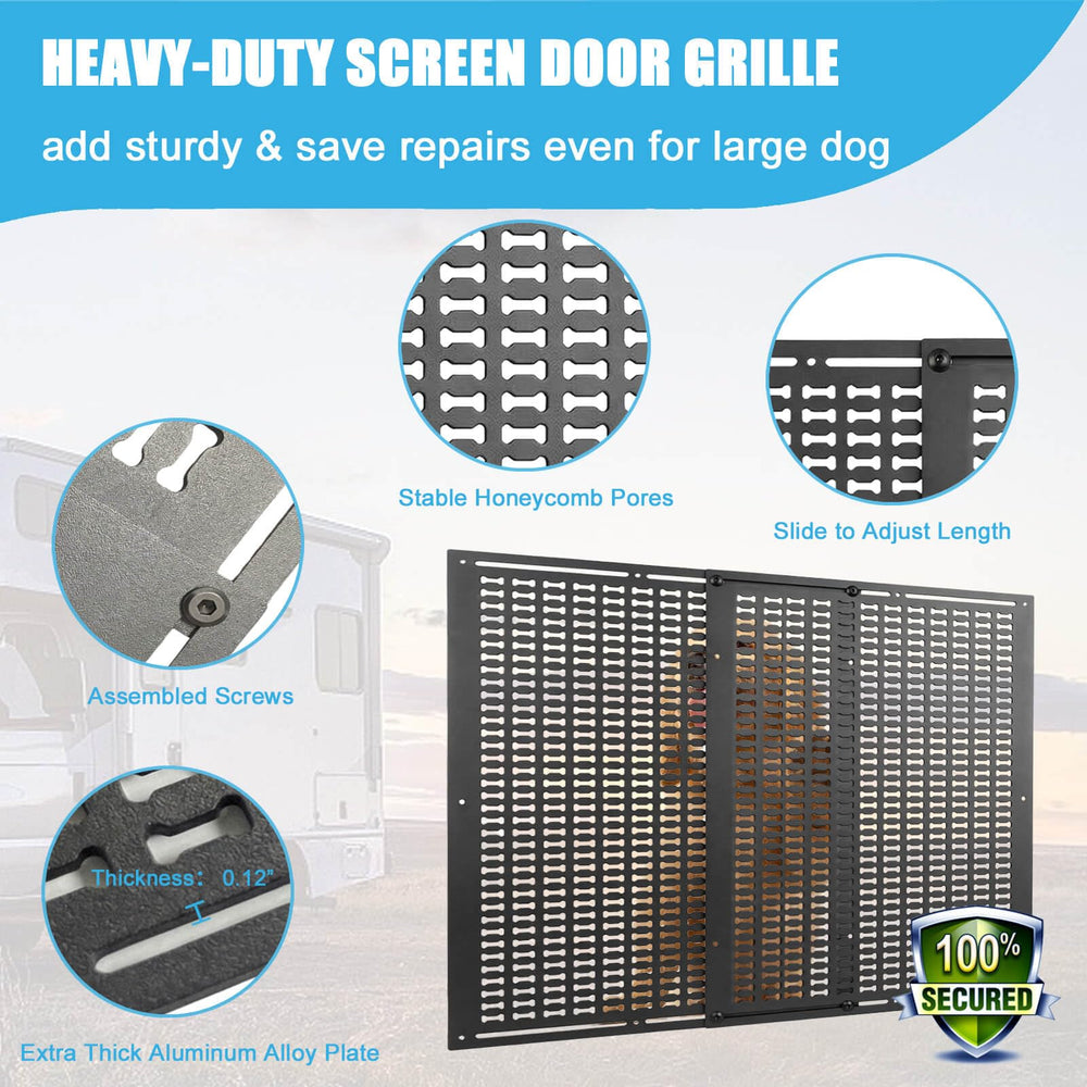 GMINCO easy install preassembled protector attaches quickly.