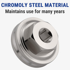 GMIPIX 35mm hex fork socket protects chrome during installation.