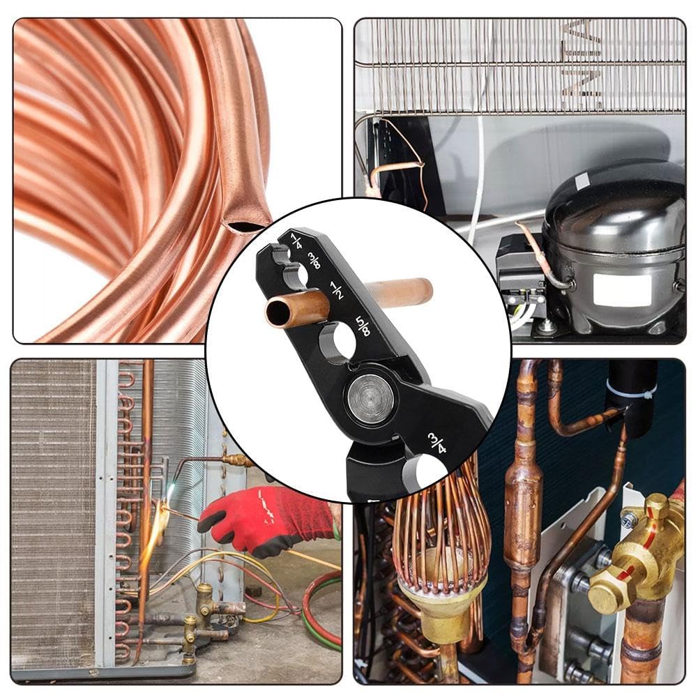 GMKD HVAC-focused tool suitable for copper and aluminum pipe work.