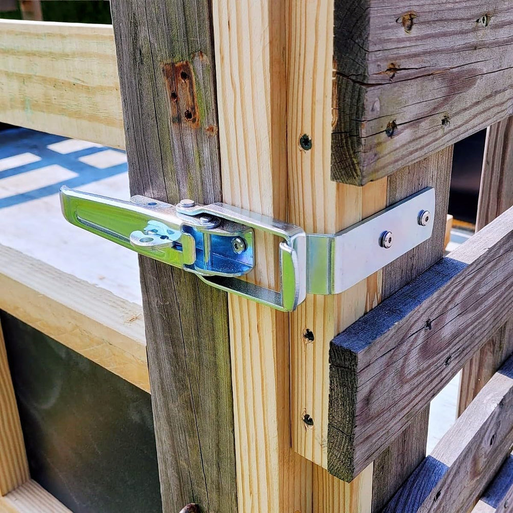 GMKD RV camper gate latch suitable for outdoor adventures and frequent use.
