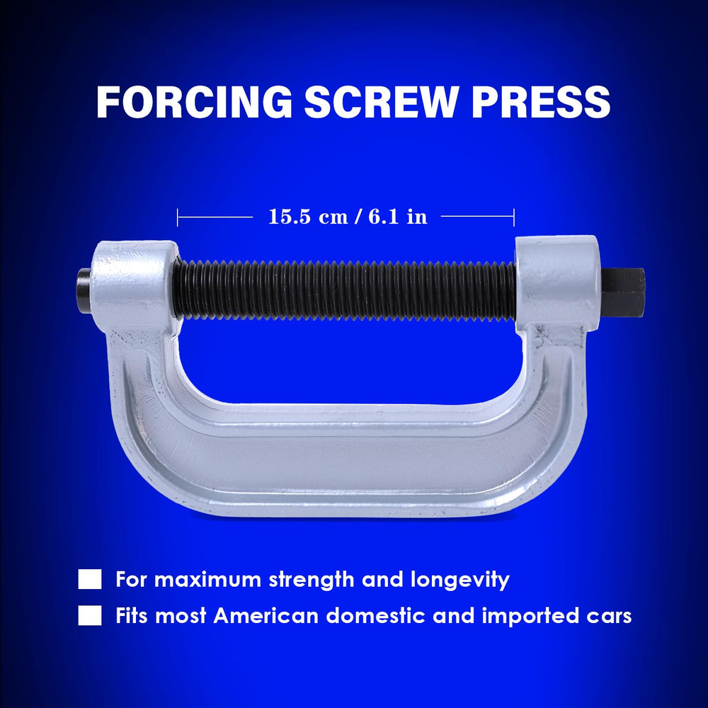 Gnhydxfe receiver tubes provide flexible access for ball joint removal.
