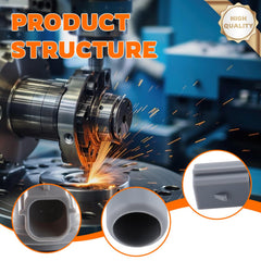 GoaMotors PCV Valve closeup metal housing highlights durable construction for long-lasting performance.