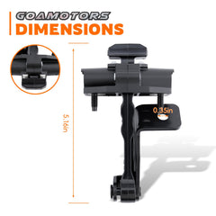 GoaMotors door check strap closeup highlighting sturdy build and hardware