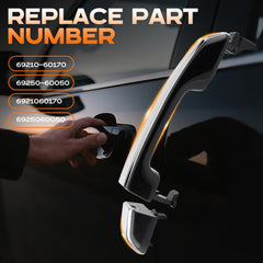 GoaMotors 69250-60050 compatible door handle across Lexus and Toyota models