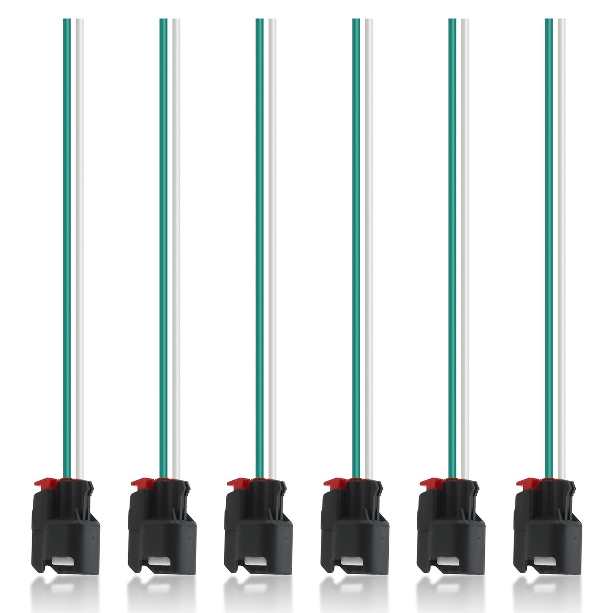 GoaMotors fuel injector connector wiring kit for Jeep and Ram; easy plug-and-play repair.