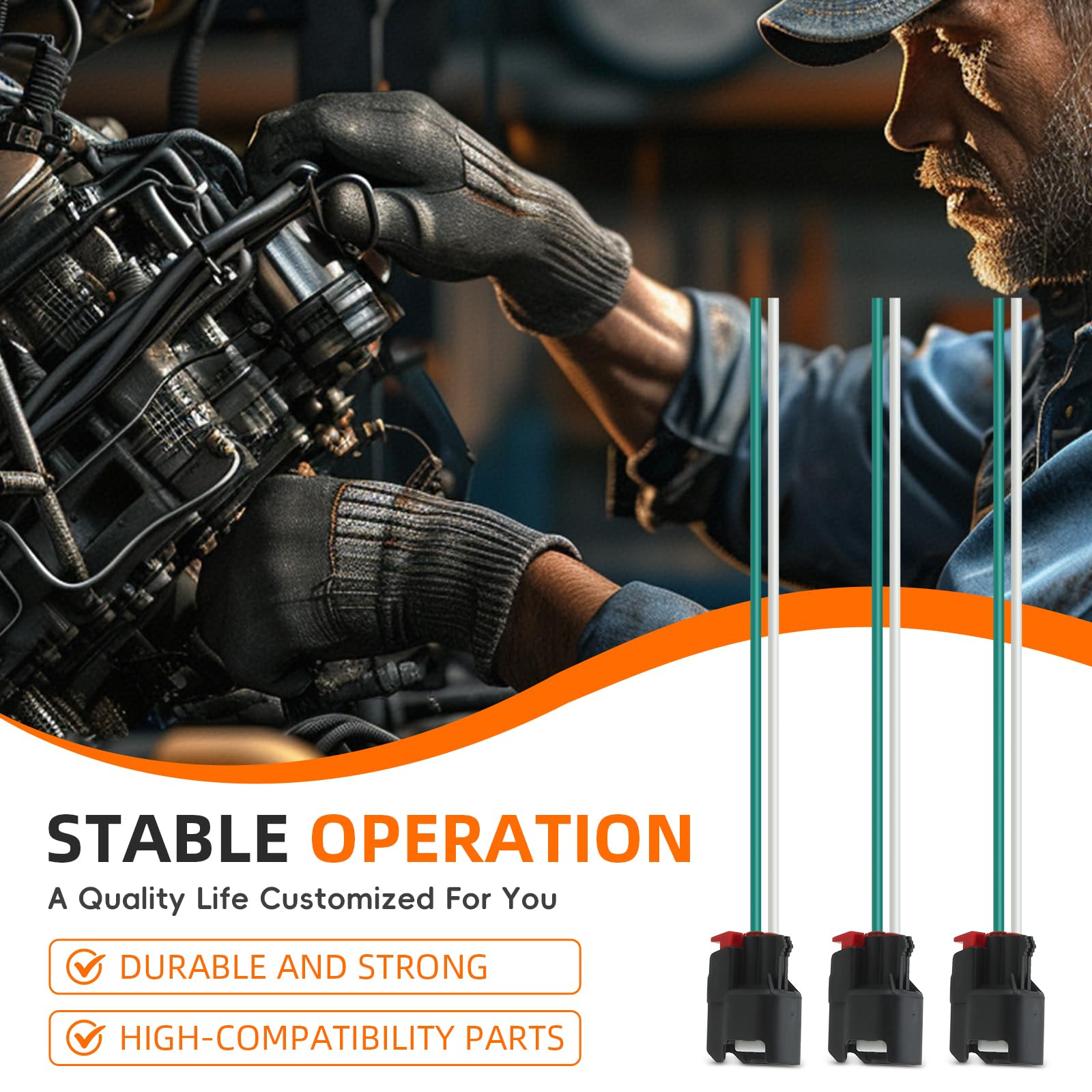 GoaMotors harness pigtail set simplifies installation across Dodge, Jeep, Ram, and Chrysler models.