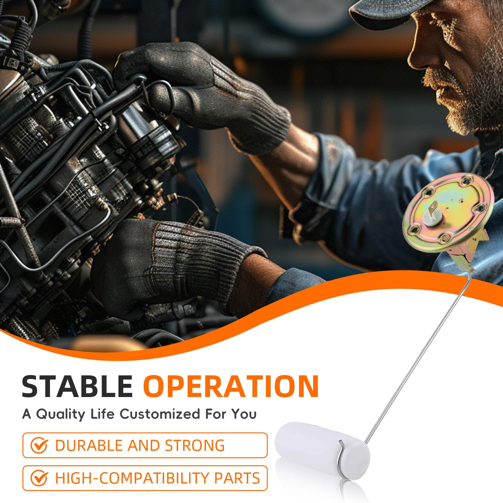 Seal and screws pack ensures secure installation with the sending unit.
