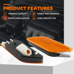 GoaMotors side marker light front-left for E550 2010-2013, precise fit and clear signaling.