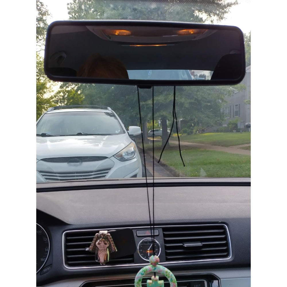 GoaMotors rear view mirror installed in VW Golf MK4 for improved rear visibility