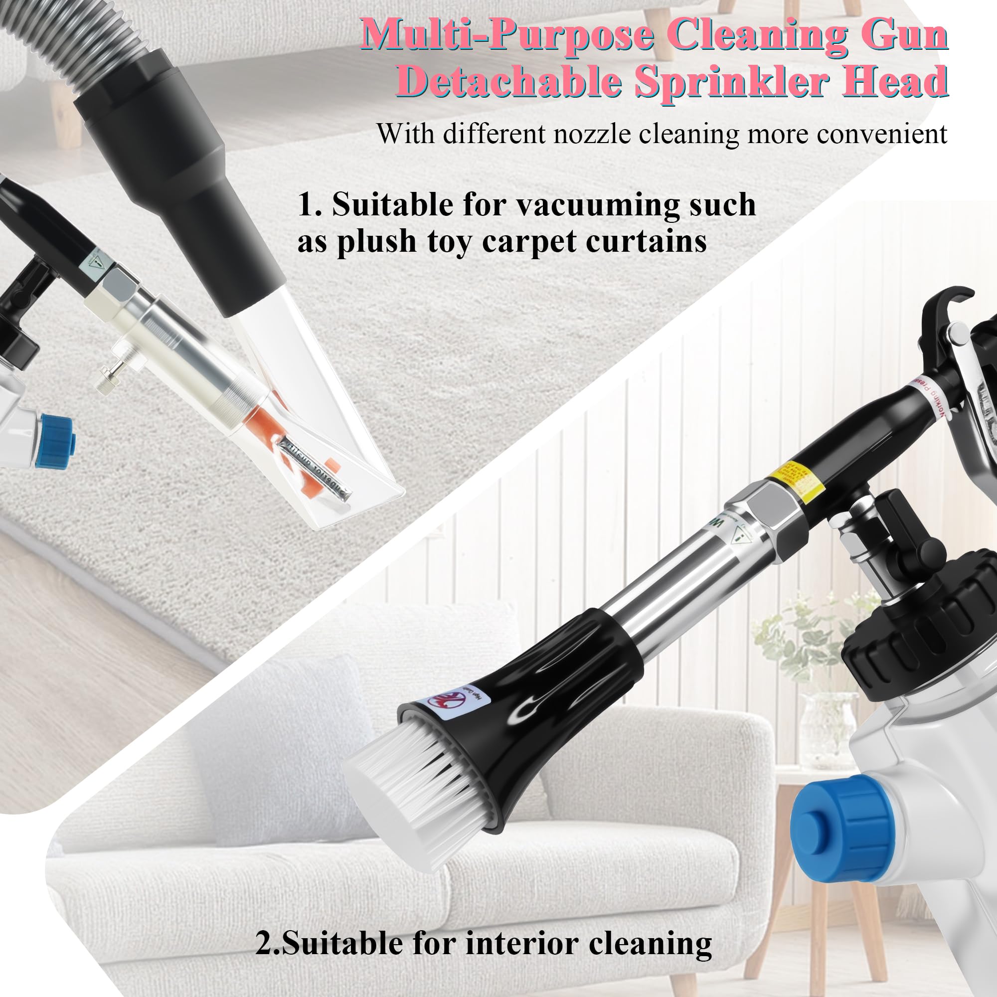 GOCCIDA compatible with most air compressors for fast setup.