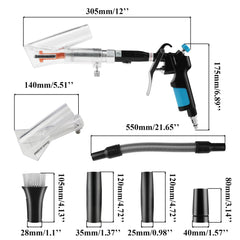 GOCCIDA rotate tube upgrade demonstrates adjustable airflow for versatile cleaning.