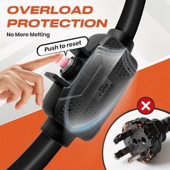 Gociean ETL-listed RV power adapter ready for safety-certified use