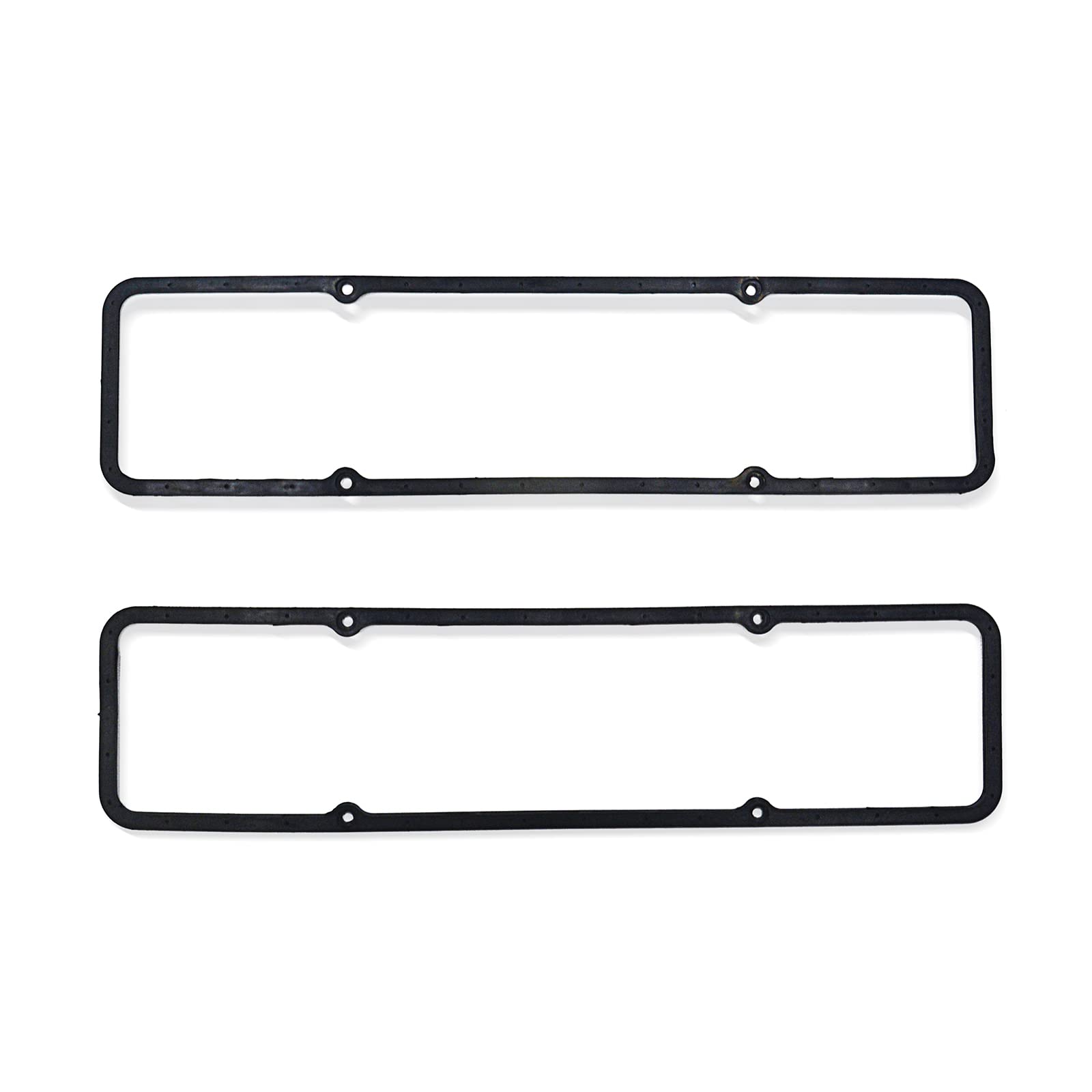 GOCPB SBC steel core rubber valve cover gasket closeup shows durable seal against leaks
