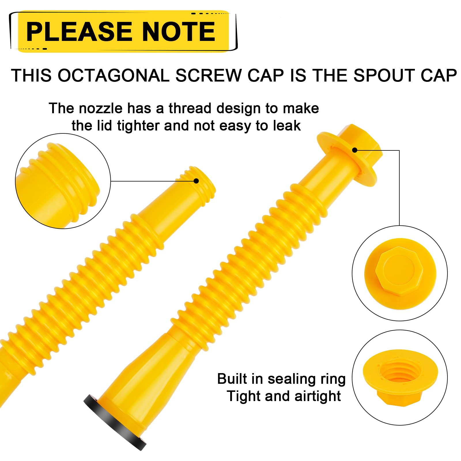 Godboy threaded-fit spout demonstrating secure connection to a can.