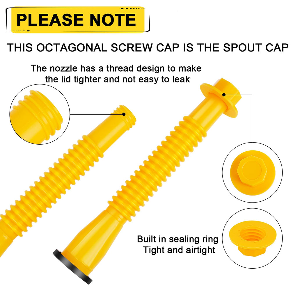 Godboy threaded-fit spout demonstrating secure connection to a can.