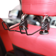 GODLIY heavy-duty hanger clamps to headrests to support gear