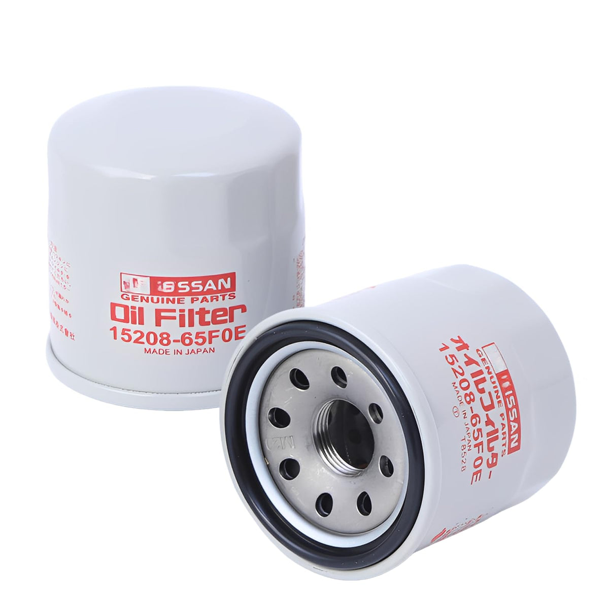 GOFIRA 15208-65F0E two-piece oil filter pack for Nissan boosts maintenance efficiency.