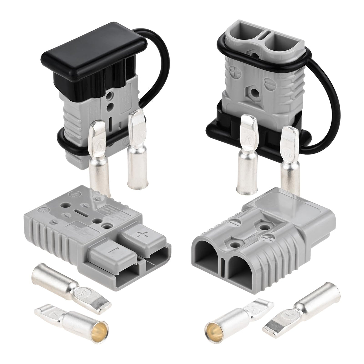 Gohantee 175A quick connect plug for high-current battery connections.