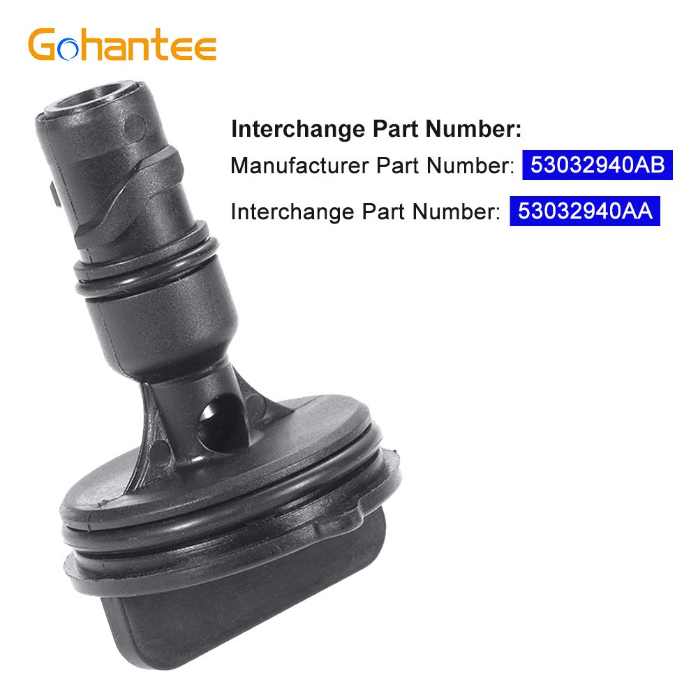 Gohantee PCV valve detail 53032940AB; clear part-number reference for easy replacement and compatibility.