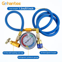 Gohantee self-sealing can tap with 51-inch hose for easy DIY service.