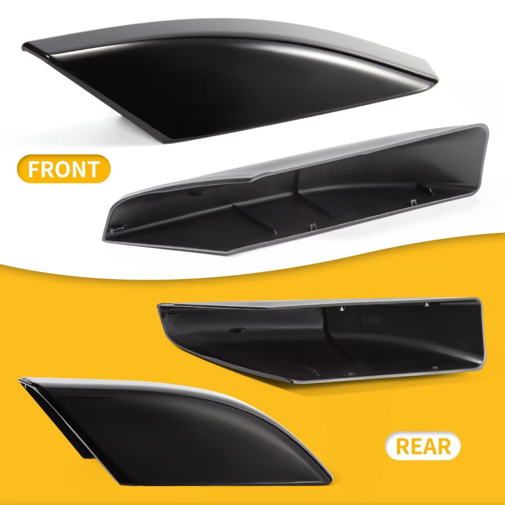Goholy silver roof rack end cap option adds contrast and durable finish