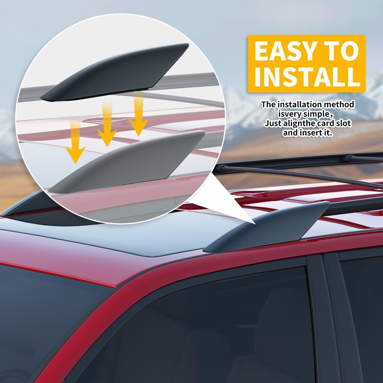 Goholy end cap rear left on 4Runner provides cohesive finish and rail coverage