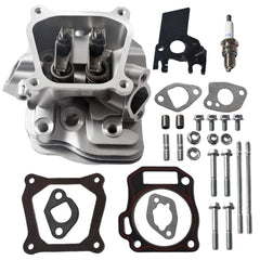 GOIRTUTSS assembled cylinder head kit for Honda GX160 engine, precise valve alignment for smoother operation.