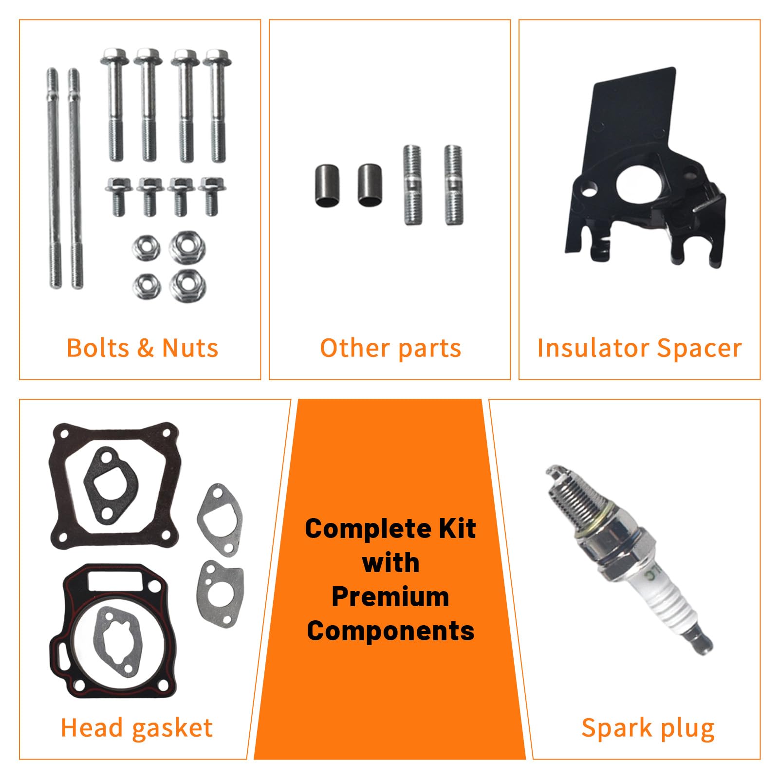 GOIRTUTSS Predator 212cc non-hemi engine kit ready for generators and pumps.