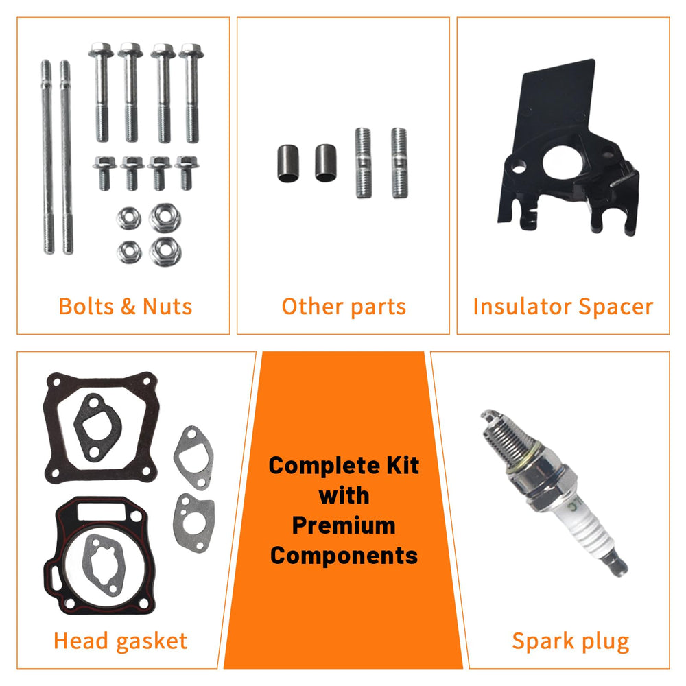 GOIRTUTSS Predator 212cc non-hemi engine kit ready for generators and pumps.