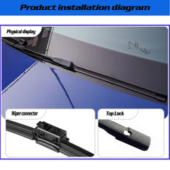 GoKoHe OE design wiper blades fit precisely on Mercedes models.