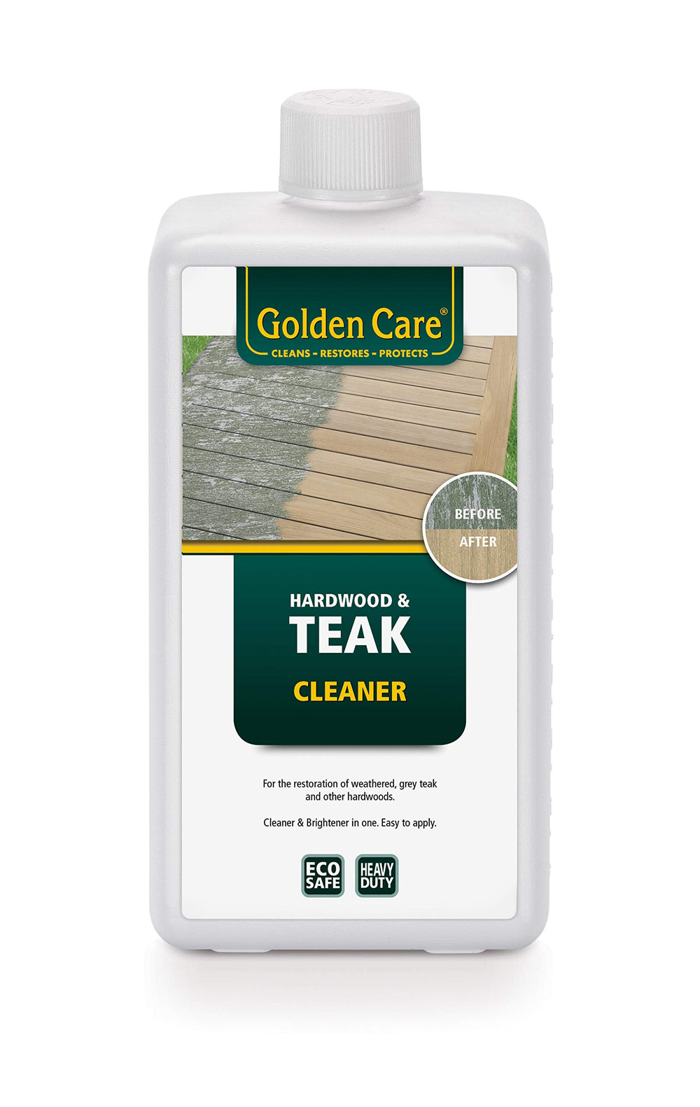 Protector tools prepared for easy application on outdoor teak