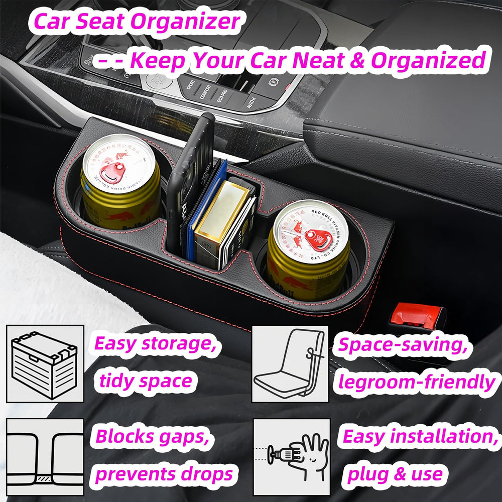 GoldenLife front seat organizer keeping phone and keys within reach
